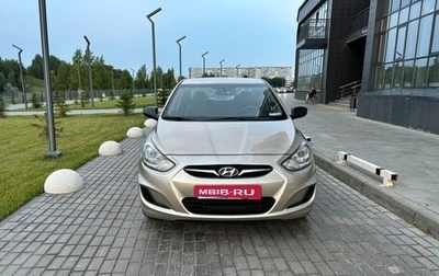 Hyundai Solaris II рестайлинг, 2011 год, 680 000 рублей, 1 фотография