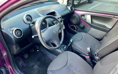 Peugeot 107 I рестайлинг, 2012 год, 499 000 рублей, 13 фотография