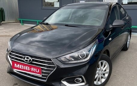 Hyundai Solaris II рестайлинг, 2017 год, 1 200 000 рублей, 2 фотография