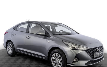 Hyundai Solaris II рестайлинг, 2021 год, 1 650 000 рублей, 3 фотография