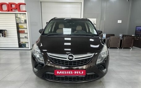 Opel Zafira C рестайлинг, 2013 год, 1 259 900 рублей, 2 фотография