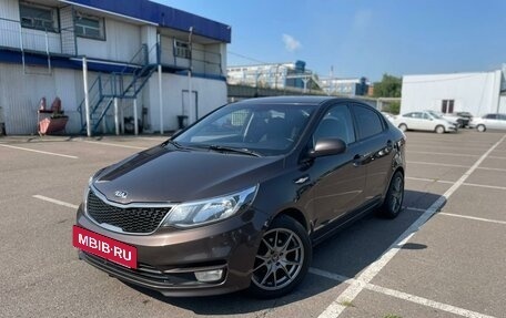 KIA Rio III рестайлинг, 2015 год, 894 284 рублей, 3 фотография