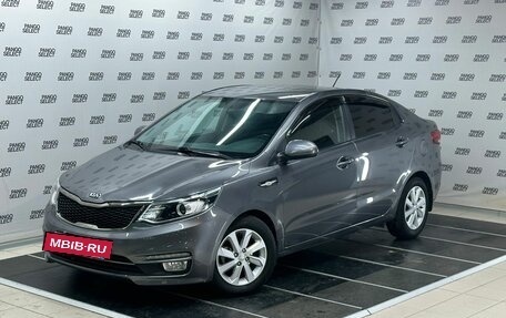 KIA Rio III рестайлинг, 2016 год, 980 000 рублей, 2 фотография