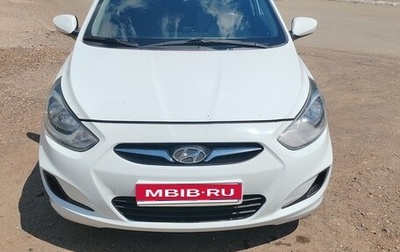 Hyundai Solaris II рестайлинг, 2013 год, 760 000 рублей, 1 фотография