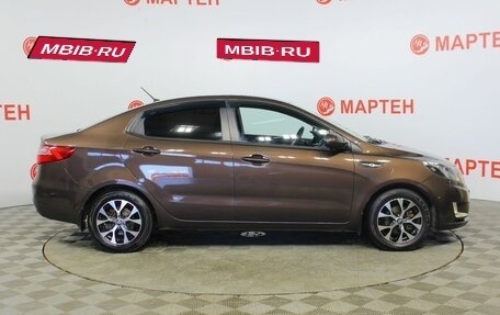 KIA Rio III рестайлинг, 2015 год, 835 000 рублей, 4 фотография