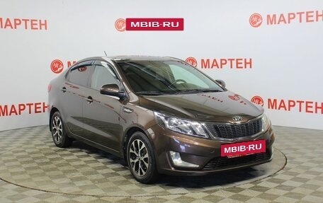 KIA Rio III рестайлинг, 2015 год, 835 000 рублей, 3 фотография
