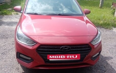 Hyundai Solaris II рестайлинг, 2018 год, 1 350 000 рублей, 11 фотография