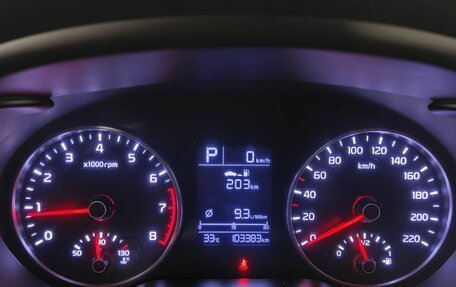 KIA Rio IV, 2018 год, 1 310 000 рублей, 14 фотография