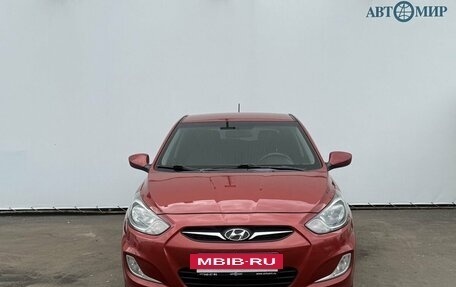 Hyundai Solaris II рестайлинг, 2012 год, 690 000 рублей, 2 фотография
