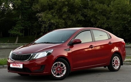 KIA Rio III рестайлинг, 2014 год, 875 000 рублей, 1 фотография