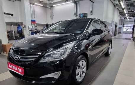 Hyundai Solaris II рестайлинг, 2014 год, 1 070 000 рублей, 1 фотография