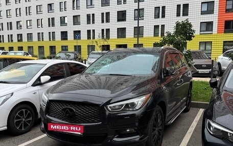 Infiniti QX60 I рестайлинг, 2017 год, 2 650 000 рублей, 39 фотография