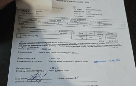 Audi A4, 2012 год, 1 200 000 рублей, 30 фотография