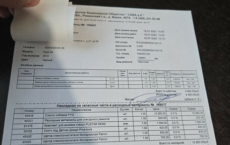 Audi A4, 2012 год, 1 200 000 рублей, 29 фотография