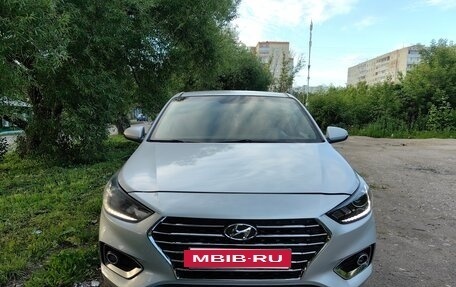 Hyundai Solaris II рестайлинг, 2018 год, 750 000 рублей, 10 фотография