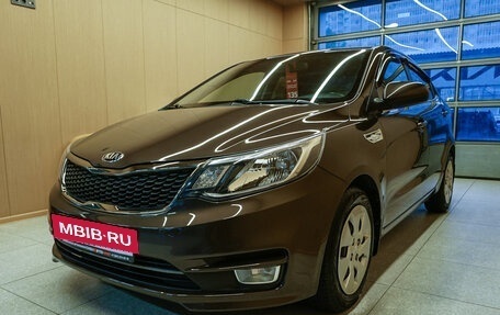 KIA Rio III рестайлинг, 2015 год, 1 049 000 рублей, 5 фотография