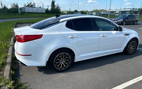 KIA Optima III, 2015 год, 1 250 000 рублей, 29 фотография