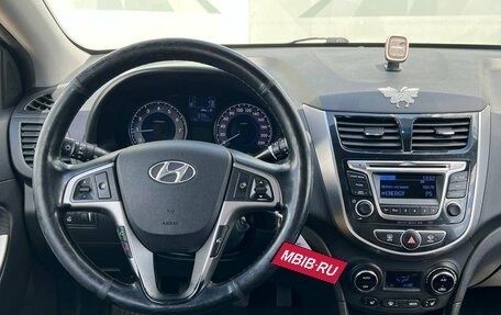 Hyundai Solaris II рестайлинг, 2015 год, 1 100 000 рублей, 20 фотография