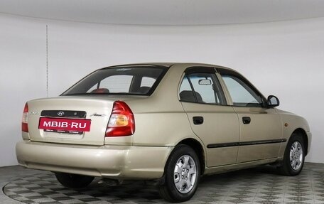 Hyundai Accent II, 2005 год, 377 000 рублей, 3 фотография