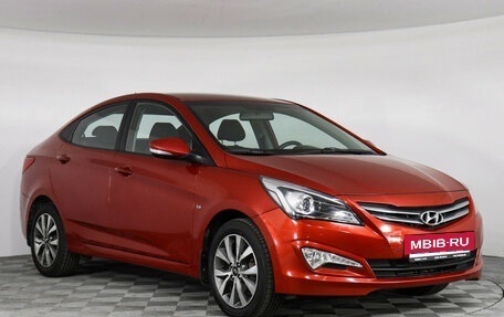 Hyundai Solaris II рестайлинг, 2015 год, 899 000 рублей, 3 фотография