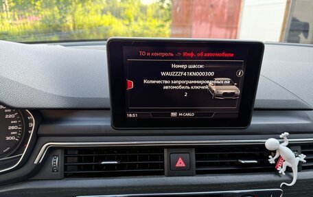 Audi A4, 2018 год, 2 490 000 рублей, 22 фотография