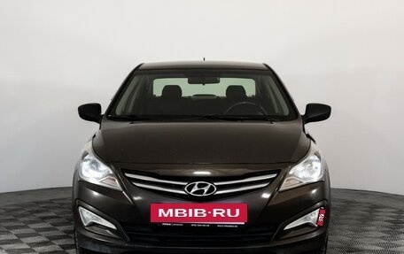 Hyundai Solaris II рестайлинг, 2016 год, 649 000 рублей, 2 фотография