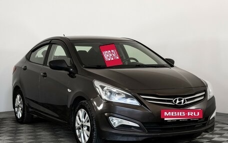 Hyundai Solaris II рестайлинг, 2016 год, 649 000 рублей, 3 фотография