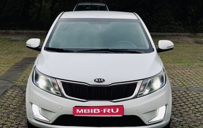 KIA Rio III рестайлинг, 2013 год, 1 фотография