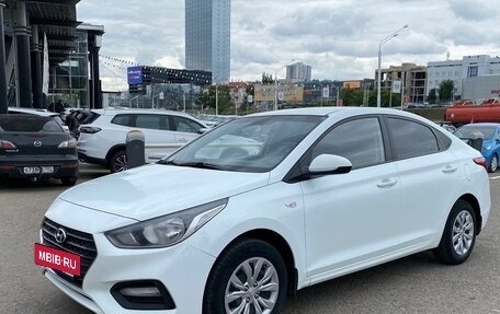 Hyundai Solaris II рестайлинг, 2018 год, 1 189 990 рублей, 3 фотография