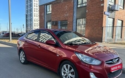 Hyundai Solaris II рестайлинг, 2012 год, 460 000 рублей, 1 фотография