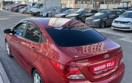 Hyundai Solaris II рестайлинг, 2012 год, 460 000 рублей, 9 фотография