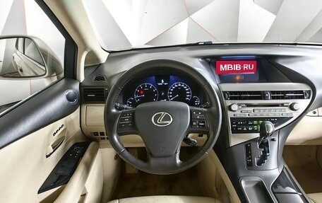 Lexus RX III, 2011 год, 1 729 000 рублей, 19 фотография