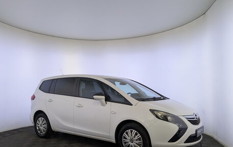 Opel Zafira C рестайлинг, 2013 год, 1 100 000 рублей, 3 фотография
