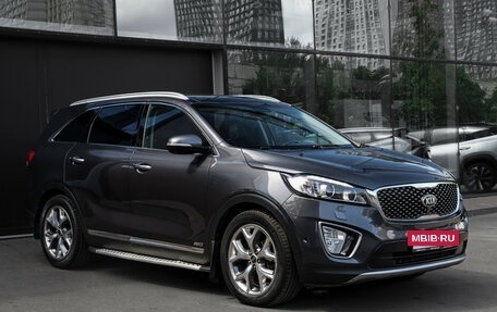 KIA Sorento III Prime рестайлинг, 2016 год, 2 495 000 рублей, 3 фотография