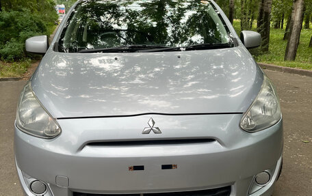 Mitsubishi Mirage VI рестайлинг, 2012 год, 750 000 рублей, 15 фотография