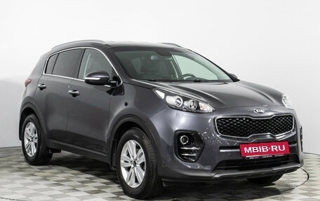 KIA Sportage IV рестайлинг, 2017 год, 1 799 585 рублей, 3 фотография