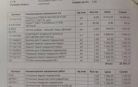 Renault Kaptur I рестайлинг, 2017 год, 1 200 000 рублей, 10 фотография