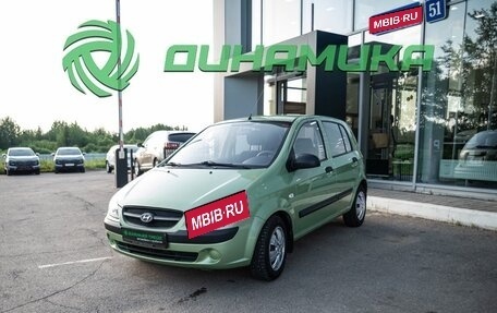 Hyundai Getz I рестайлинг, 2008 год, 534 000 рублей, 1 фотография