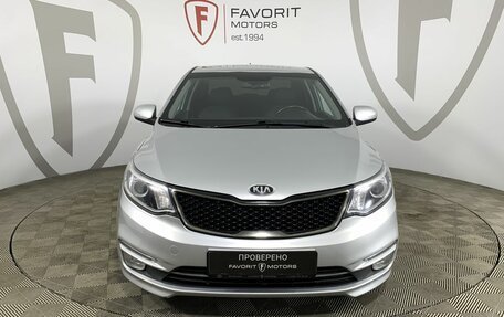 KIA Rio III рестайлинг, 2016 год, 949 000 рублей, 2 фотография