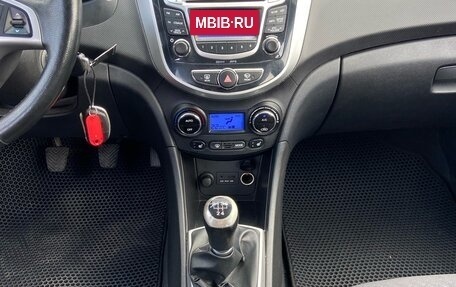 Hyundai Solaris II рестайлинг, 2013 год, 830 000 рублей, 16 фотография