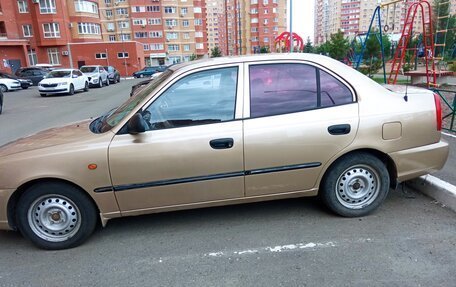 Hyundai Accent II, 2004 год, 380 000 рублей, 9 фотография