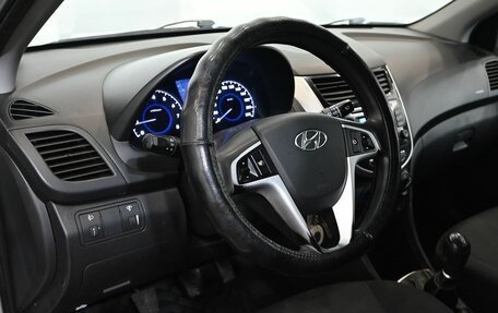 Hyundai Solaris II рестайлинг, 2013 год, 800 000 рублей, 14 фотография