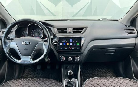 KIA Rio III рестайлинг, 2015 год, 865 000 рублей, 18 фотография