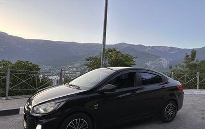 Hyundai Solaris II рестайлинг, 2011 год, 920 000 рублей, 1 фотография