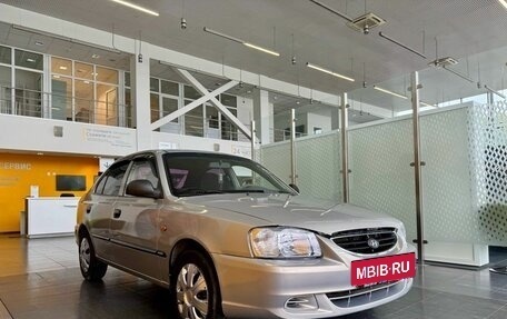 Hyundai Accent II, 2007 год, 429 000 рублей, 3 фотография
