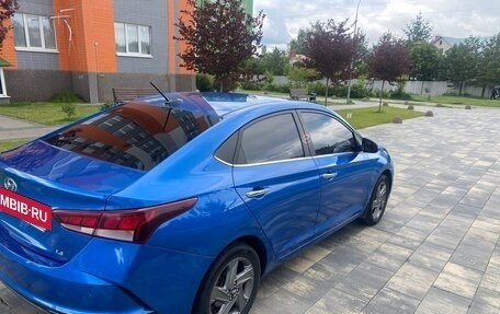 Hyundai Solaris II рестайлинг, 2021 год, 1 250 000 рублей, 9 фотография