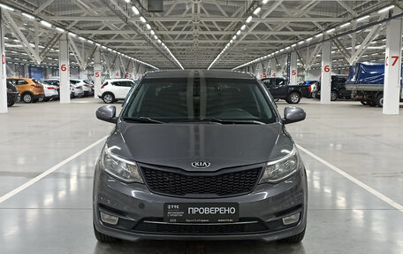 KIA Rio III рестайлинг, 2016 год, 849 000 рублей, 2 фотография