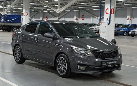 KIA Rio III рестайлинг, 2016 год, 849 000 рублей, 3 фотография