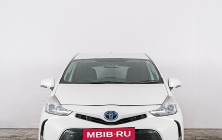 Toyota Prius Alpha I (ZVW40/41), 2016 год, 1 629 000 рублей, 2 фотография