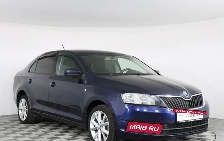 Skoda Rapid I, 2015 год, 799 000 рублей, 3 фотография